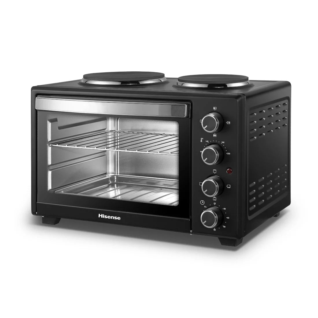 HISENSE MINI FOUR ET PLAQUE CHAUFFANTE ELECTRIQUE - 28 LIT - NOIR - H28TOBKPKL16