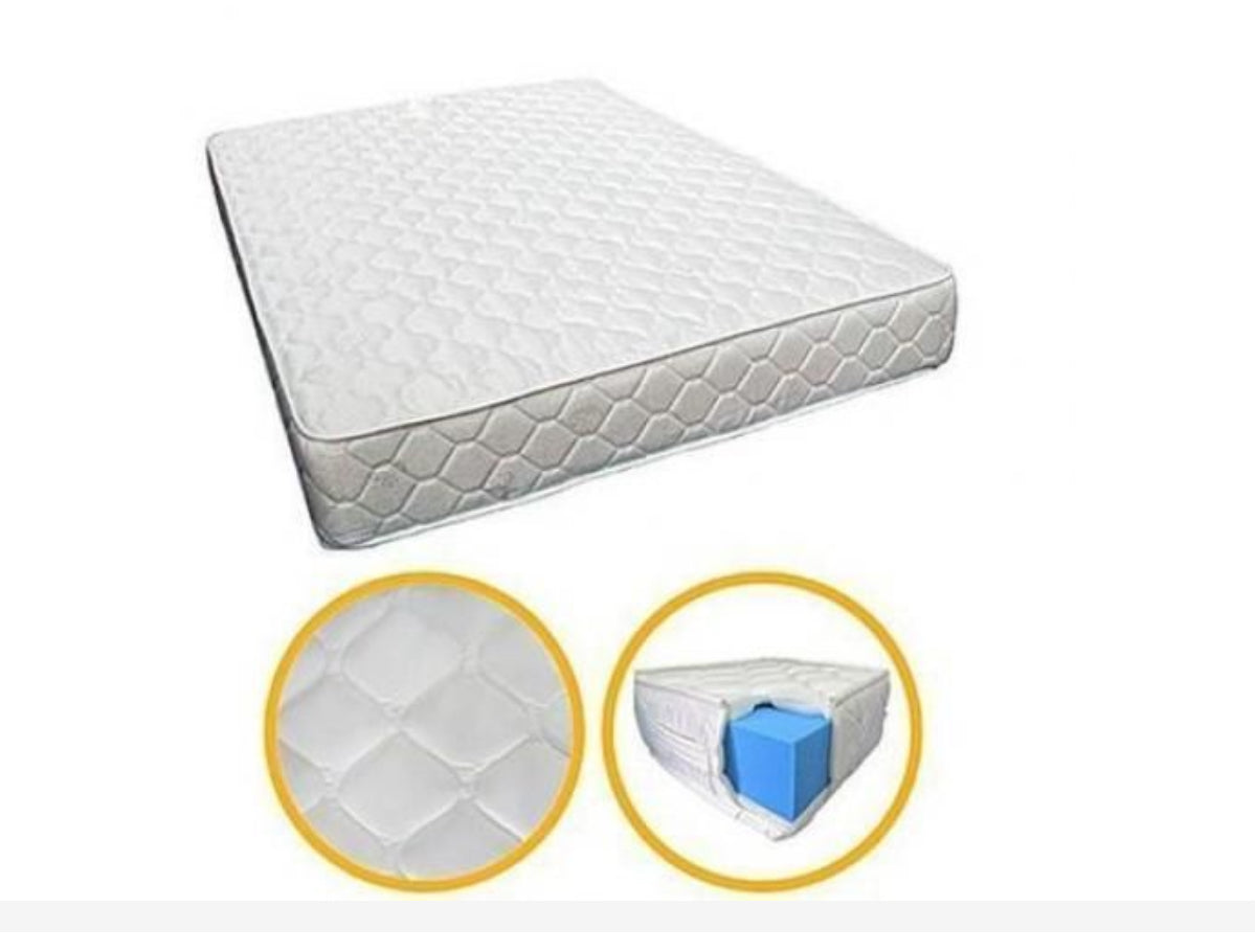 matelas orthopédique ph6 2 place ph6 épaisseur 18 habillage capitonnée conseillé pour les vieux personnes 140cmx190cmx18